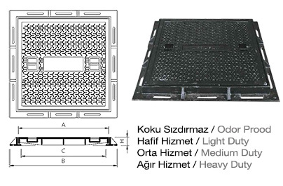 Sfero Döküm Baca Kapakları